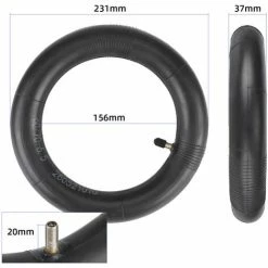 ASUPERMALL 60/70-6.5 Chambre à Air épaissie Remplacement De Pneu Intérieur De Scooter électrique De 10 Pouces Compatible Avec Max G30, Noir -chariot de jardin Soldes 2024 59849554 5