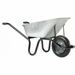 BROUETTE HAEMMERLIN RENO 95 GALVANISEE ROUE GONFLEE 380 - 305402005-- - Gris Clair