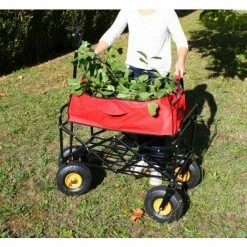 CHARIOT DE JARDIN PLIANT 80 L HAEMMERLIN CIRCUS GARDEN - 320062101-- - Rouge -chariot de jardin Soldes 2024 6097428 3