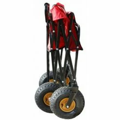 CHARIOT DE JARDIN PLIANT 80 L HAEMMERLIN CIRCUS GARDEN - 320062101-- - Rouge -chariot de jardin Soldes 2024 6097428 4