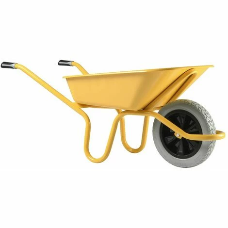 BROUETTE HAEMMERLIN EXPERT 100 PEINTE ROUE INCREVABLE M5 - 305013901-- - Jaune 1 BROUETTE HAEMMERLIN EXPERT 100 PEINTE ROUE INCREVABLE M5 - 305013901-- - Jaune