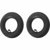 CYCLINGCOLORS 2x Chambre à Air 10" 2,5 à 2,75 (= 250/275-10) Valve Schrader Coudée Chariot Brouette Tondeuse Diable Scooter Moto Quad