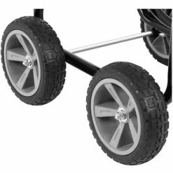 HILLVERT Chariot Dévidoir Manuel Pour Tuyau Arrosage De Max 90m 4 Roues Panier Intégré - Violet -chariot de jardin Soldes 2024 61329703 4