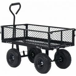 SUPERMARKET Chariot à Main De Jardin Noir 250 Kg -chariot de jardin Soldes 2024 63651530 5