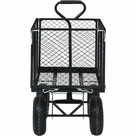 SUPERMARKET Chariot à Main De Jardin Noir 350 Kg 4 SUPERMARKET Chariot à Main De Jardin Noir 350 Kg – Image 4