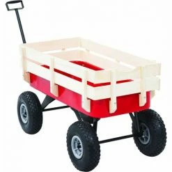 SUPERMARKET Chariot à Main 150 Kg Rouge -chariot de jardin Soldes 2024 63670439 4