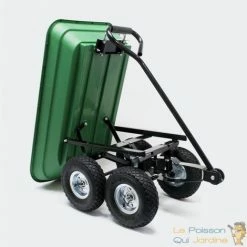 LE POISSON QUI JARDINE.FR Chariot à Main, Inclinable, Charge Max : 300Kg, Pour Le Jardin 8 LE POISSON QUI JARDINE.FR Chariot à Main, Inclinable, Charge Max : 300Kg, Pour Le Jardin -chariot de jardin Soldes 2024 6374245 4