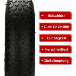 TolleTour Roue De Secours, Roue De Brouette, Roue De Brouette, Pneumatique 4.80 / 4.00-8 390 Mm -chariot de jardin Soldes 2024 63931659 3