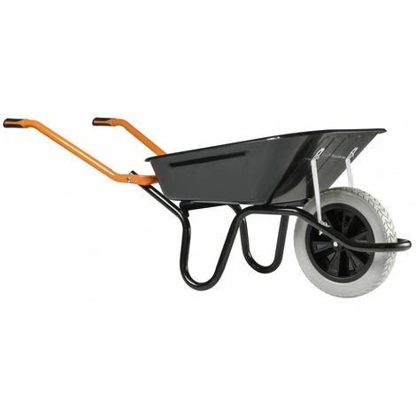 BROUETTE AKTIV ERGO-COMPACT HAEMMERLIN PEINTE ROUE INCREVABLE - 305255101-- - Noir / Orange 1 BROUETTE AKTIV ERGO-COMPACT HAEMMERLIN PEINTE ROUE INCREVABLE - 305255101-- - Noir / Orange