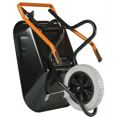 BROUETTE AKTIV ERGO-COMPACT HAEMMERLIN PEINTE ROUE INCREVABLE - 305255101-- - Noir / Orange 3 BROUETTE AKTIV ERGO-COMPACT HAEMMERLIN PEINTE ROUE INCREVABLE - 305255101-- - Noir / Orange – Image 3