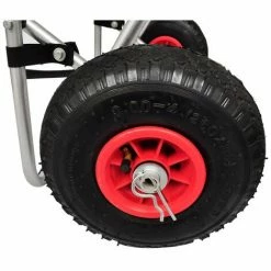 TANCYCO Portable Léger Pliable Bateau Kayak Transporteur Canoë Chariot Fourre-tout Chariot Transport Remorque Chariot Roues Amovibles -chariot de jardin Soldes 2024 64395922 4