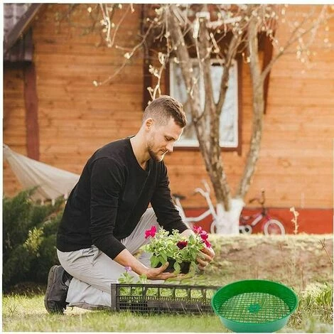 CSPARKV Grow Bag Garden Wall Pocket Grow Bag Durable Vertical Hanging Flower Plant Grow Bag, Outils De Jardinage Pour La Maison Et Le Vert Diamètre 16CM (1pc) 10pcs à Vendre 2 CSPARKV Grow Bag Garden Wall Pocket Grow Bag Durable Vertical Hanging Flower Plant Grow Bag, Outils De Jardinage Pour La Maison Et Le Vert Diamètre 16CM (1pc) 10pcs à Vendre â Image 2