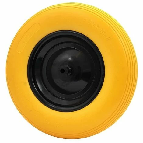 BRICO XS Roue Pour Brouette Pleine De 390mm Polyuréthane ... 1 BRICO XS Roue Pour Brouette Pleine De 390mm Polyuréthane ...