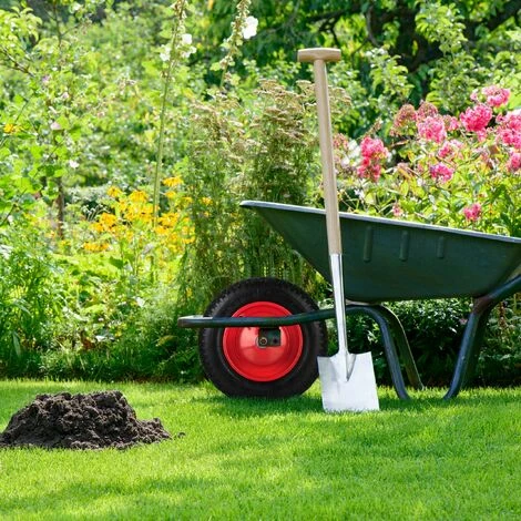 Relaxdays Roue De Brouette 3.50-8, Pneumatique, Jante En Acier, Charge Maximale : 100 kg, Avec Valve, Noir/rouge 3 Relaxdays Roue De Brouette 3.50-8, Pneumatique, Jante En Acier, Charge Maximale : 100 kg, Avec Valve, Noir/rouge â Image 3