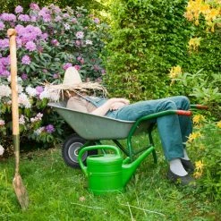 Relaxdays Roue De Brouette 2.50-4 En Lot De 2, Pneumatique, 2PR, Charge Max. 100 kg, Jante Acier, Noir/argenté -chariot de jardin Soldes 2024 68209433 4