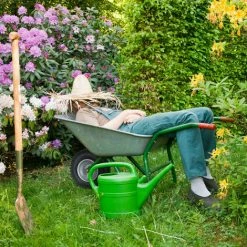 Relaxdays Roue De Brouette 2.50-4 En Lot De 2, Pneumatique, 2PR, Charge Max. 100 kg, Jante Acier, Noir/argenté -chariot de jardin Soldes 2024 68209440 4