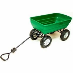DEMA Remorque Benne Basculante - XL - 130 L - Chariot De Jardin