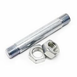 WILTEC Axe De Roue De Brouette Standard Taille 170x20mm Pneu Largeur De Moyeu 130mm Essieu