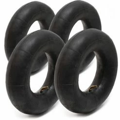 WILTEC Set 4 Chambre Air Diable 2.80/2.50-4 TR87 Valve Pneu Roue Charrette Bras