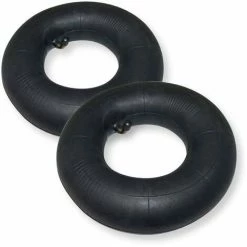 WILTEC Lot 2 Chambre Air Diable 2.80/2.50-4 TR87 Pneu Chariot Brouette Roue Pneumatique