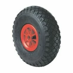 Roue Pneumatique Gonflable Ø260mm Axe 25mm GUITEL