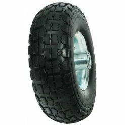 WERKAPRO Roue Increvable Axe Déporté 260x85mm Alésage 16mm -chariot de jardin Soldes 2024 9411355 3